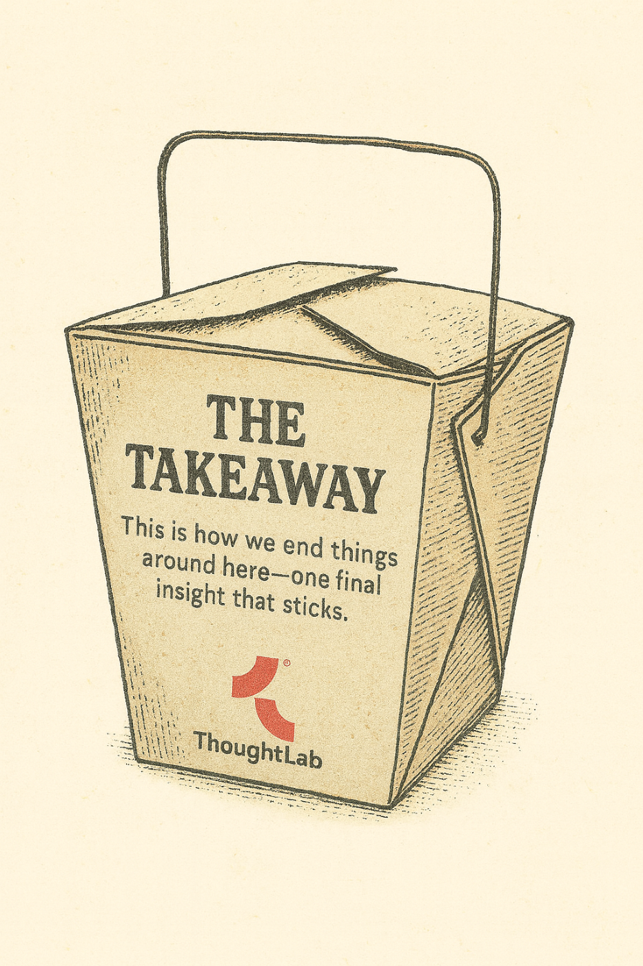 Chinese food take away container